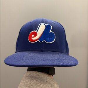 New Era Montreal Expos 59/50 fitted hat - size 7 1/8